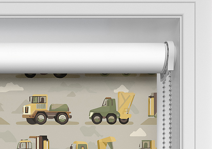 Construction Crew, Tarmac - Twist&Fit Roller Blind - Image 10